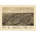 thumbnail image 2 of Norris 24x18 White Modern Wood Framed Museum Art Print Titled - Greenville Texas - Norris 1886, 2 of 4