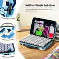 thumbnail image 3 of ARTDOT Diamond Painting Bead Storage Container Case for Diamond Art Drill 60 Slots Medium（Blue）, 3 of 7