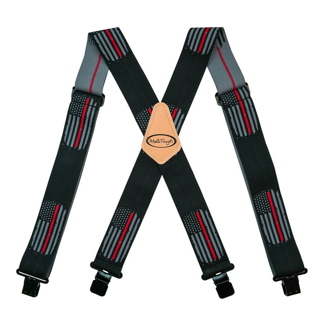 Mens Suspenders With Very Strong Clips Heavy Duty Braces Adjustable 2