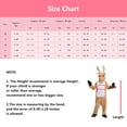 thumbnail image 4 of 3-9T Boys Girls Reindeer Christmas Costume Animal Onesie Pajama Xmas Outfit, 4 of 6