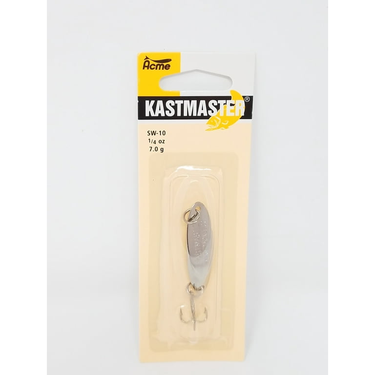 Acme Tackle Kastmaster Fishing Lure Spoon Chrome 1/4 oz.