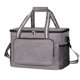 thumbnail image 1 of Bolsa térmica iknoe, 24 L, aislante, a prueba de fugas, gris, 1 of 6