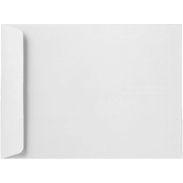 LUXPaper 10 x 13 Open End Envelopes, Bright White, 500/Pack