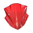 thumbnail image 2 of Parabrisas de motocicleta Parabrisas Conducción cómoda Mantenimiento Piezas Moto Rojo, 2 of 9