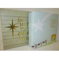 Holiday Time 2pk Nest Sq Wise Gift Box