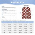 thumbnail image 5 of Cauagu Maroon And White Polka Dot Print Sun Protection Jacket for Teen,Full-Zipper Long Sleeve Sun Shirts with Pockets UV Hoodie Shirts Outdoor Athletic Jacket-Large, 5 of 7
