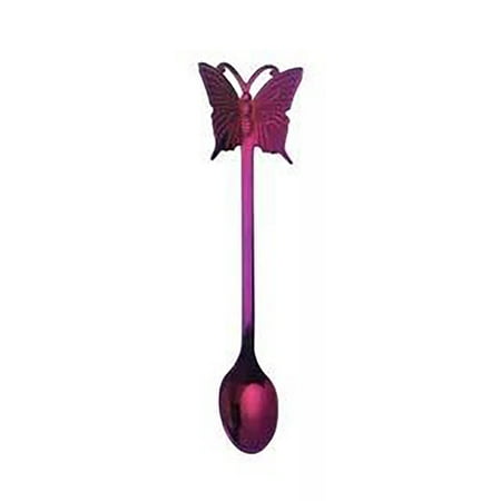 

NIUREDLTD Creative Stainless Steel Butterfly Spoon Dessert Cake Tea Set Coffee Spoon Kitch