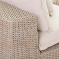 thumbnail image 5 of TOV Furniture Cali Natural Wicker Outdoor Modular Loveseat, 5 of 8