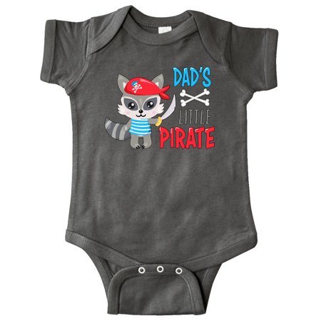 

Inktastic Dad s Little Pirate Cute Raccoon with Sword Gift Baby Boy or Baby Girl Bodysuit