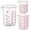 60ml/120ml/250ml Measuring Cup Set, variant on High Borosilicate Glass Measuring Cup Set-V-Shaped Spout,Includes 60ml(2OZ), 120ml(4OZ), 250ml(8OZ), 500ml(16OZ), and 1000ml (32OZ) for Kitchen or Restaurant, Easy to Read