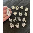 thumbnail image 3 of Juego De 15 Medallas Del Vía Crucis Para Piezas De Rosario, 3 of 6