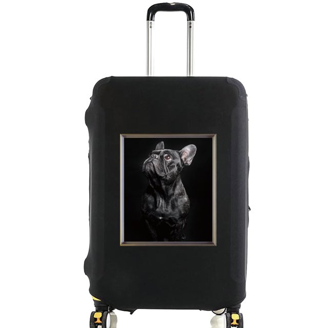 Animal Series Printed Pattern Travel Essentials Bag with 18-32 Inch Capacity Travel Accessories Trolley Case Protective Cover 8animal 039 S