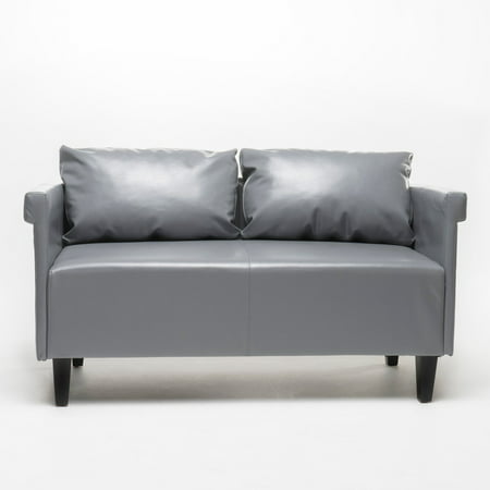 Alanys Leather Settee Sofa