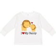 thumbnail image 3 of Inktastic I Love My Nanny Boys or Girls Long Sleeve Toddler T-Shirt, 3 of 5