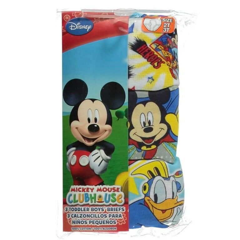 Mickey Mouse Underwear, 3-Pack (Toddler Boys) 