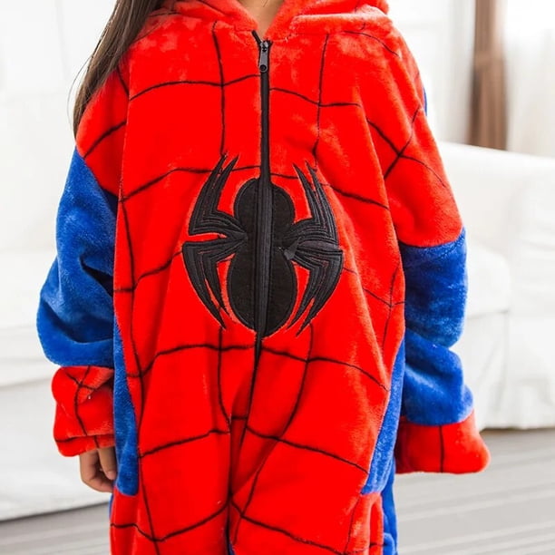 Conjunto de Pijama de franela para niño y niña, ropa de dormir infantil con capucha y dibujos animados de animales, Kigurumi xuanjing unisex