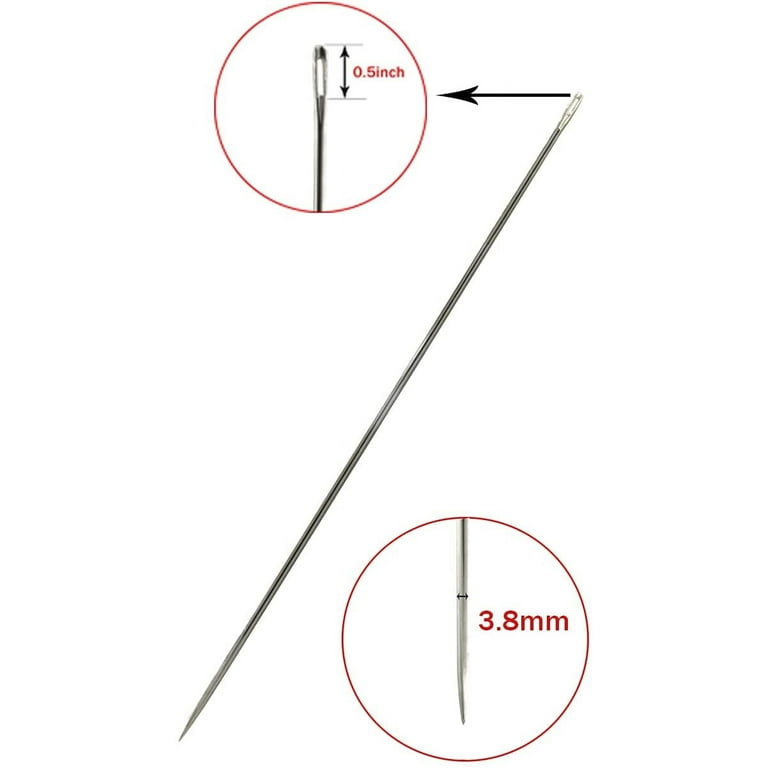 Black Icon Sewing Needle With Thread Sharp Needle Simple