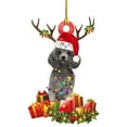 thumbnail image 3 of Colgante de Cachorro para Coche, Decoración Navideña para Coche, Adorno Colgante para Coche, Bonito Colgante de Cachorro., 3 of 7