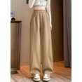 thumbnail image 1 of ML Pants Women Leisure Elegant Classic All-match Simple  Style Solid Loose Design Fashion Elastic Waist Comfortable Ladies, 1 of 7