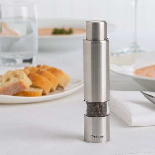 Trudeau 6 One Hand Thumb Pepper Mill Walmart Com Walmart Com