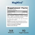 thumbnail image 3 of Jarrow Formulas MagMind - 90 Capsules - Includes Magnesium L-Threonate (Magtein) - Supports Brain Health & Function - 30 Servings (Pack of 2), 3 of 7