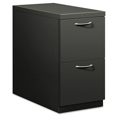 HON Flagship Mobile File/File Pedestal, Arch Pull, 28-7/8d, Charcoal