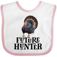 thumbnail image 3 of Inktastic Turkey Hunting Future Hunter Boys Baby Bib, 3 of 4