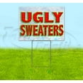 thumbnail image 1 of Ugly Sweaters (18" x 24") Yard Sign, Includes Metal Step Stake, 1 of 6