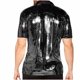 thumbnail image 3 of pstuiky camisetas de hombre, Camiseta de manga corta con cuello redondo y rosca para hombre, color liso, manga corta, cuello redondo. camisas casuales para hombre xxl, 3 of 4