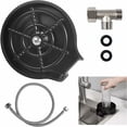 thumbnail image 1 of Countertop Glass Washer Sink, Quick Rinser, Sink Rinser, Automatic Cup Washer, with 360° Rotating Jet, 35 15 cm, 1 of 5