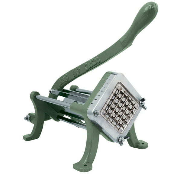 French fry square cutter set with 0.5" blade and pusher, comes in each