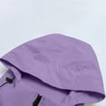 thumbnail image 5 of YLSDY Men's Casual Sports Jacket Waterproof Lightweight Hooded Shell for Travel Hiking Golf Raincoats with Multiple Pockets Purple M, 5 of 7