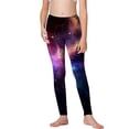thumbnail image 4 of YUGYXL Summer Leggings for Girls Lounge Thin Tight Long Pants Tie Dye High Waist Lightweight Comfy Trousers Outdoor Slim Trouser D Multicolor 7 Years, 4 of 5