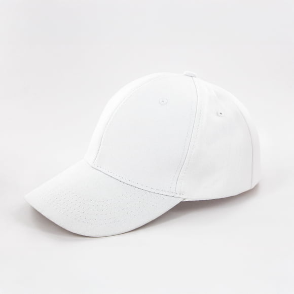 CRAFTEE Casquette de baseball personnalisable - 100% coton - blanc - taille pour adulte