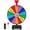 14 Slots, variant on 12 Inch Heavy Duty Spinning Prize Wheel - 10 Slots Color Tabletop Roulette Wheel of Fortune - Spin The Wheel with Dry Erase Marker and Eraser Win The Fortune Spin Game for Carnival and Trade Show