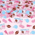 thumbnail image 2 of 200pcs Football Gender Reveal Decorations Confetti, Football or Pom Poms Gender Reveal Decorations, Double-Side Printing Confetti Pink Blue for Sport Theme Boy Girl Baby Shower, 2 of 7