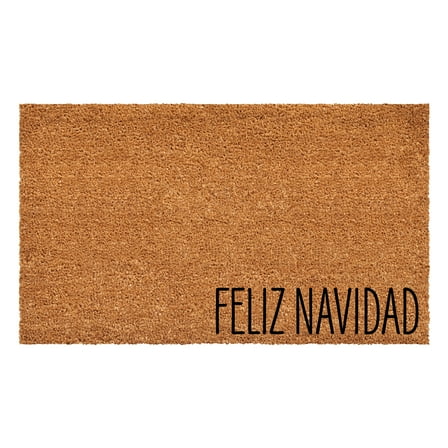 Calloway Mills 112932436 Feliz Navidad Doormat 24" x 36"