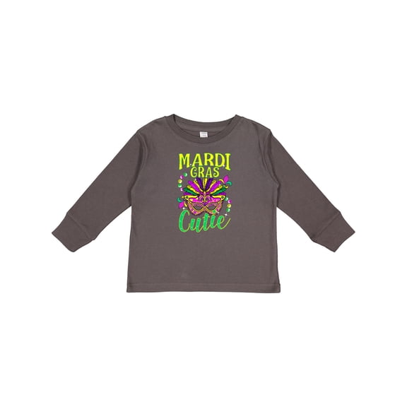 Inktastic Mardi Gras for Girls Girls Long Sleeve Toddler T-Shirt