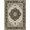 Black And Ivory, Pattern 9, variant on ODIKA 8'x10' Washable Area Rug Non-Shedding, Easy Care, Foyer Ornate Boho Border Vine Motif Decorative Print Entryway for King Size Bedroom Under Bed, Master Suite