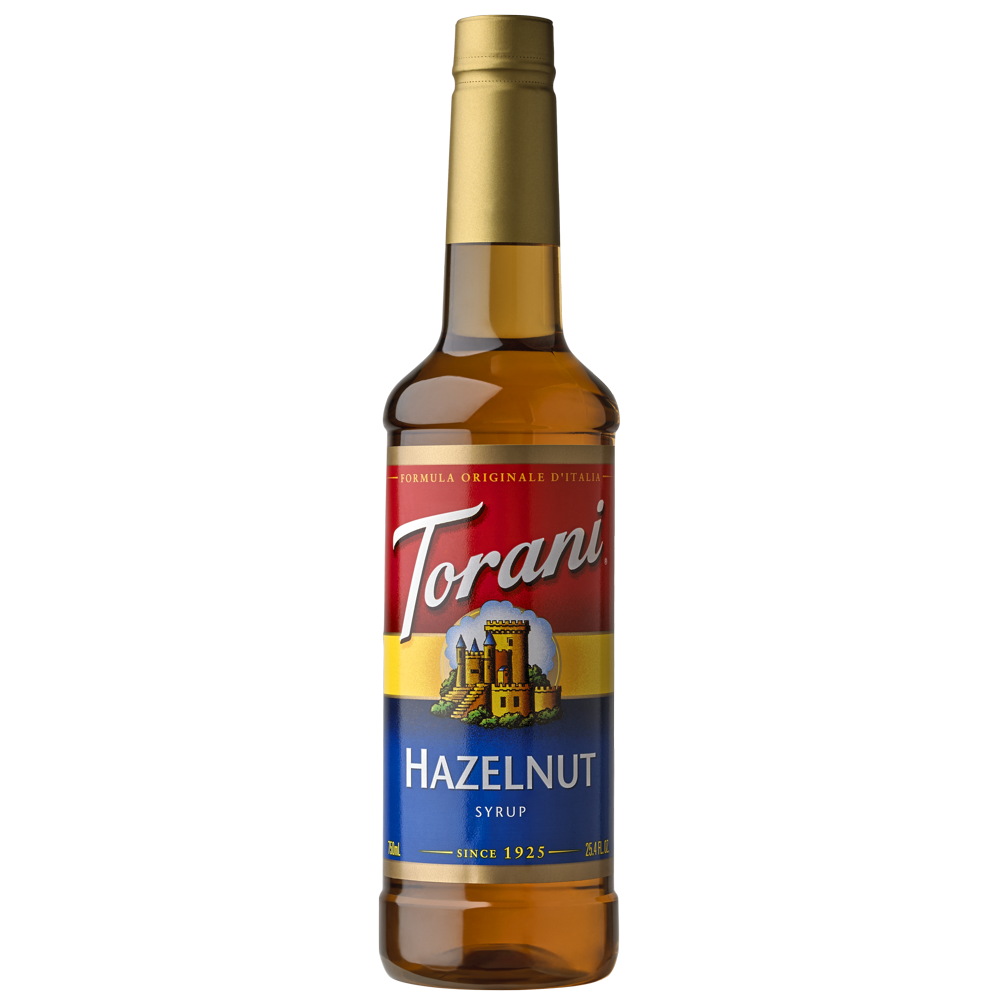 Torani Sugar Free Hazelnut Syrup, Coffee Flavoring, Drink Mix, 25.4oz