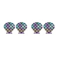 thumbnail image 1 of Sonducket 1 par de empanadas para pezones, pétalos de satén brillantes, conjunto elegante de protección para los senos, suministros de estilismo caparazón 2piezas Sonducket CBP393424, 1 of 5