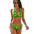 thumbnail image 3 of 2025 Suit Bathing Printed Up Push Piece 2 Set Bikinis Classic Women Swimwear Animal Cute Swimsuit Bikini Ducks Rubber, 3 of 7