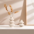 HBlife Ceramic Vase Set of 2, Modern Nordic Boho Decor, Off White ...