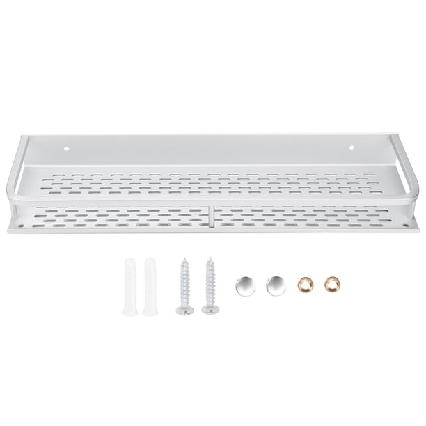 Estante de baño montado en la pared, estante de ducha de aluminio montado en la pared, soporte para baño, confiabilidad excepcional