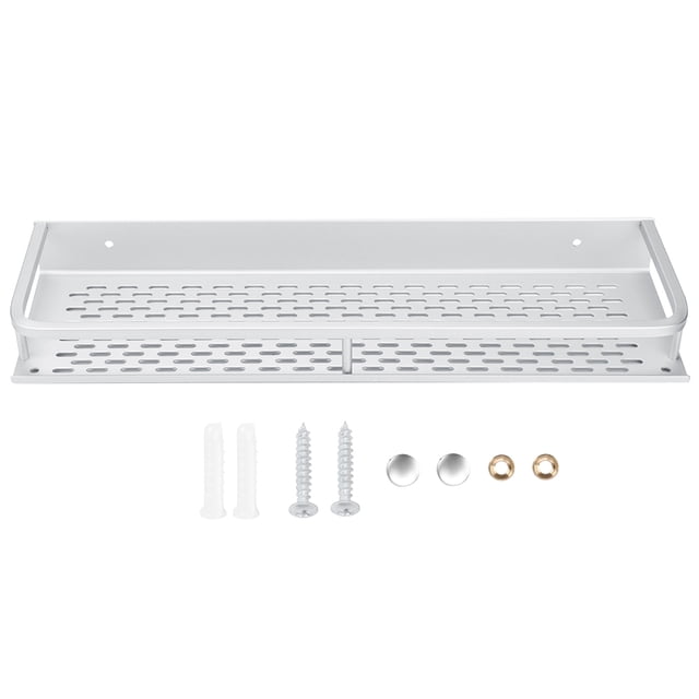 Estante de baño montado en la pared, estante de ducha de aluminio montado en la pared, soporte para baño, confiabilidad excepcional