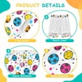 thumbnail image 3 of joogoo Cartoon Soccer Balls Boys Swim Trunks Beach Swimsuit Shorts Boxer 8Y, 3 of 8