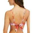 thumbnail image 2 of Sundazed Beka Printed Bow Bikini Top, 32 DD, Multi, 2 of 2