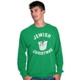 thumbnail image 5 of Jewish Christmas Chinese Takeout Long Sleeve TShirt Men Women Brisco Brands 3X, 5 of 5