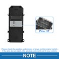 thumbnail image 4 of Unique Bargains Car Power Window Switch No.35750T6DH01 Front Left Driver Side Window Control Switch for Honda Odyssey 2015-2019 Black, 4 of 7
