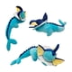 thumbnail image 2 of Muñeco de peluche durmiente Pokémon Vaporeon eeVee Suyasuya de 50 cm, 2 of 5